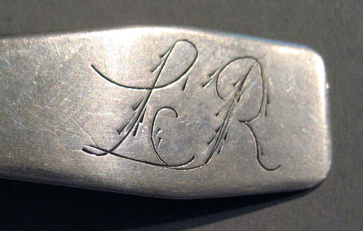 1998.0004.1672.004 Silver Spoon engraving