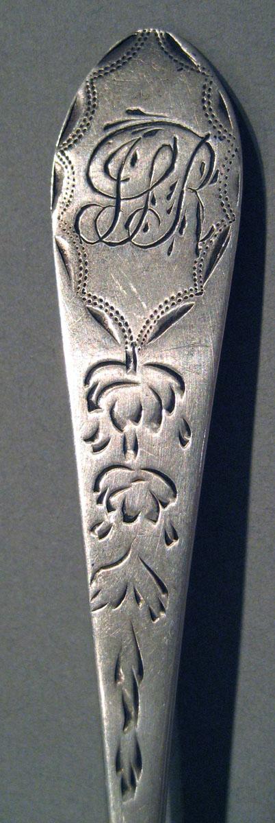 1998.0004.1673 Silver Spoon engraving