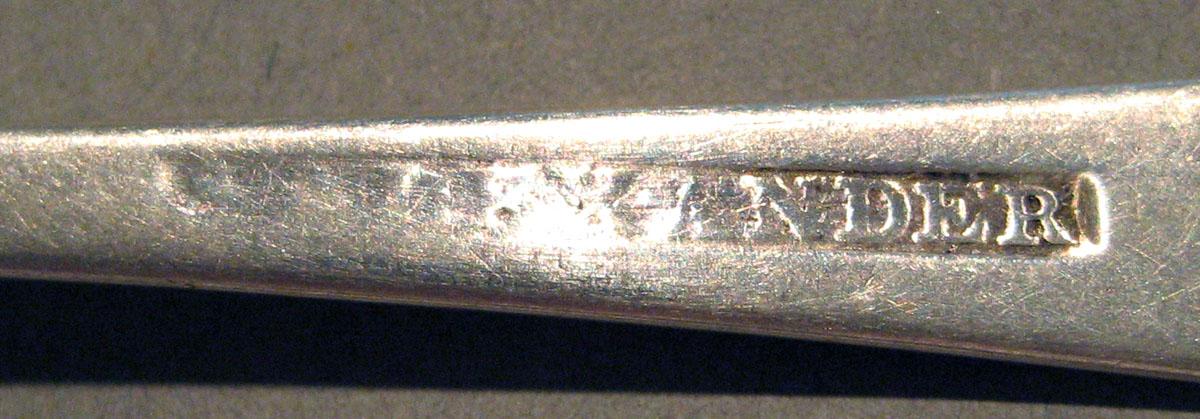 1998.0004.1673 Silver Spoon mark