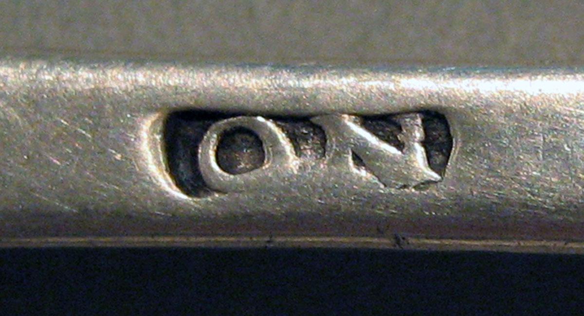 1998.0004.1675 Silver Spoon mark