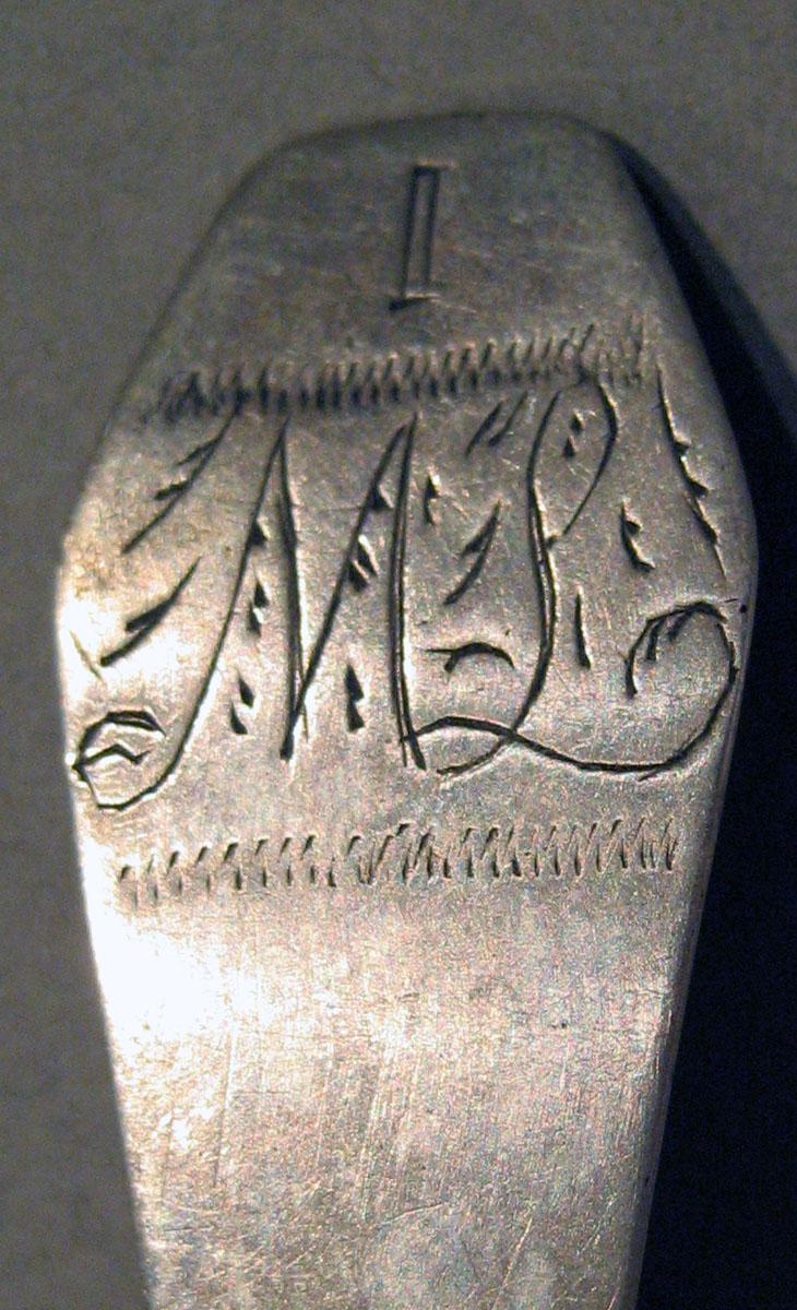 1998.0004.1676 Silver Spoon engraving