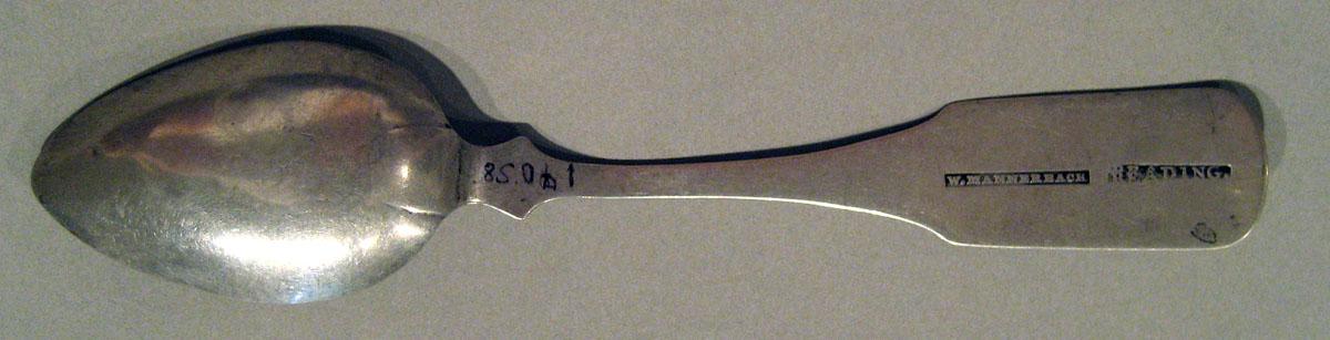 1998.0004.1679 Silver Spoon underside