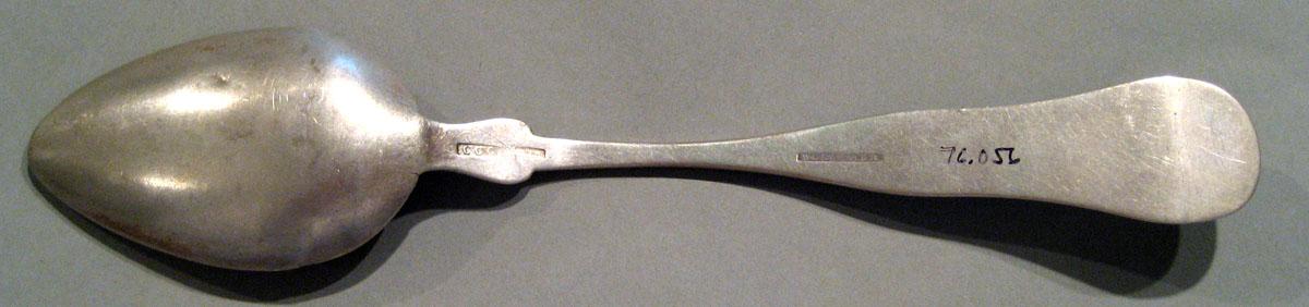 1998.0004.167 Silver Spoon underside