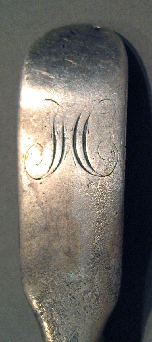1998.0004.1686 Silver Spoon engraving