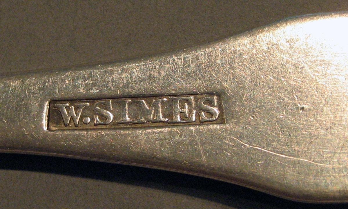 1998.0004.1688 Silver Spoon mark