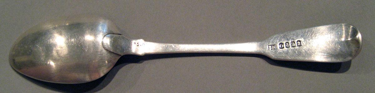 1998.0004.1689 Silver Spoon underside