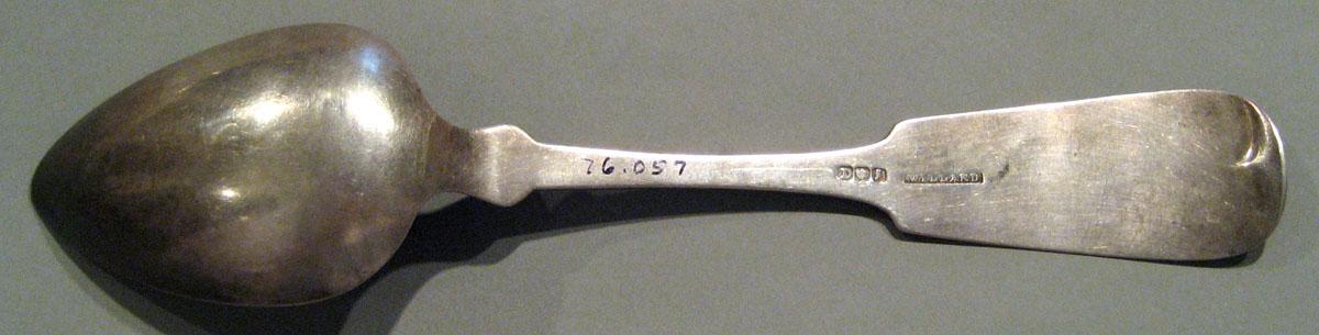 1998.0004.168 Silver Spoon underside