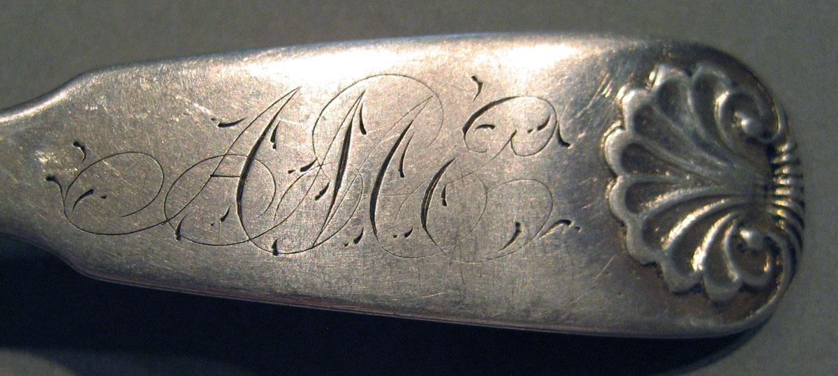 1998.0004.1690.003 Silver Spoon engraving