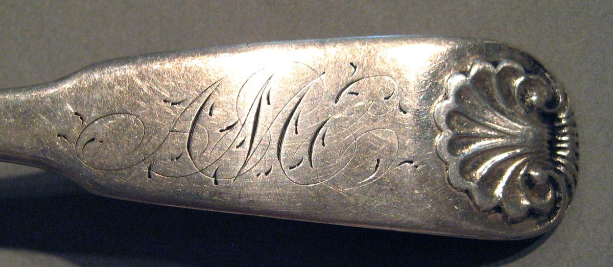 1998.0004.1690.008 Silver Spoon engraving