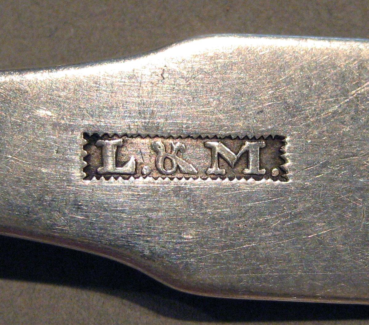 1998.0004.1691 Silver Spoon mark