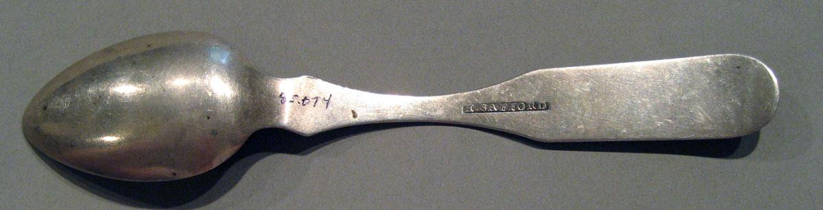 1998.0004.1692 Silver Spoon underside