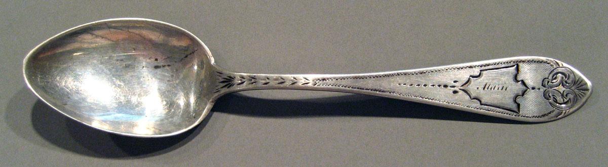 1998.0004.1693 Silver Spoon upper surface