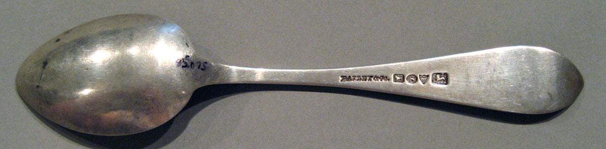 1998.0004.1693 Silver Spoon underside