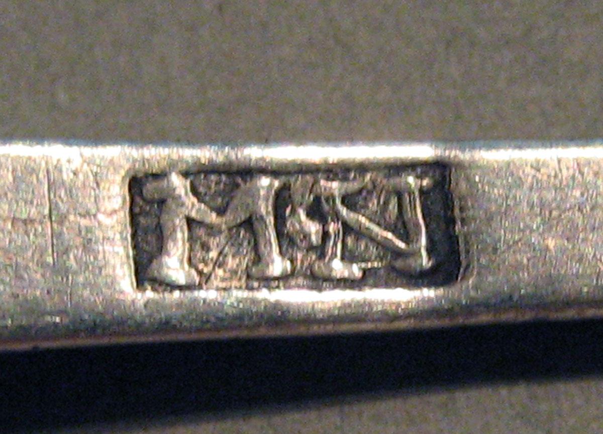 1998.0004.1695 Silver Spoon mark