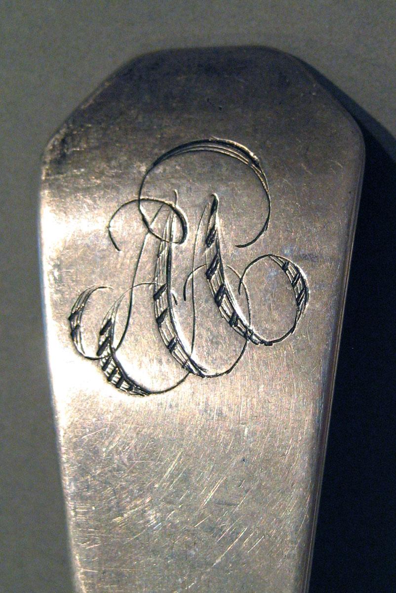 1998.0004.1696.002 Silver Spoon engraving