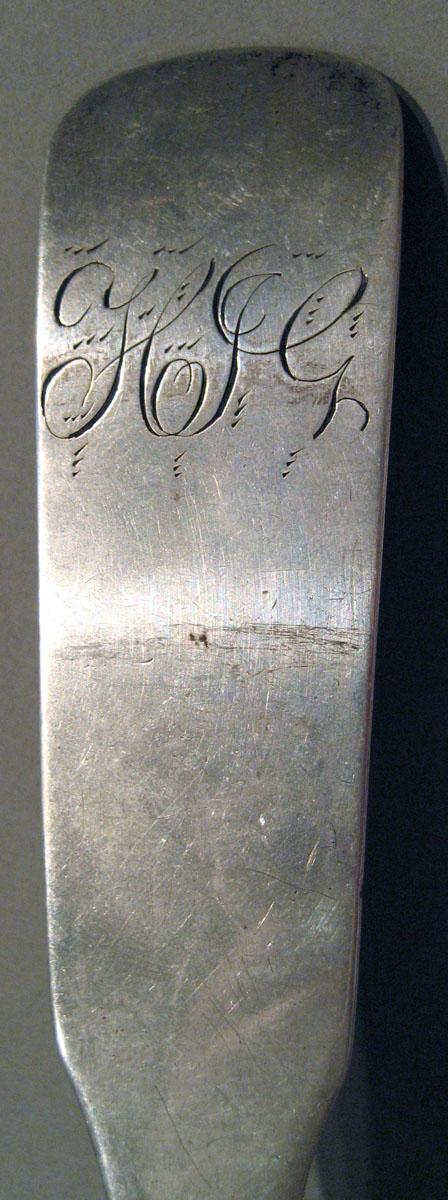 1998.0004.1697 Silver Spoon engraving