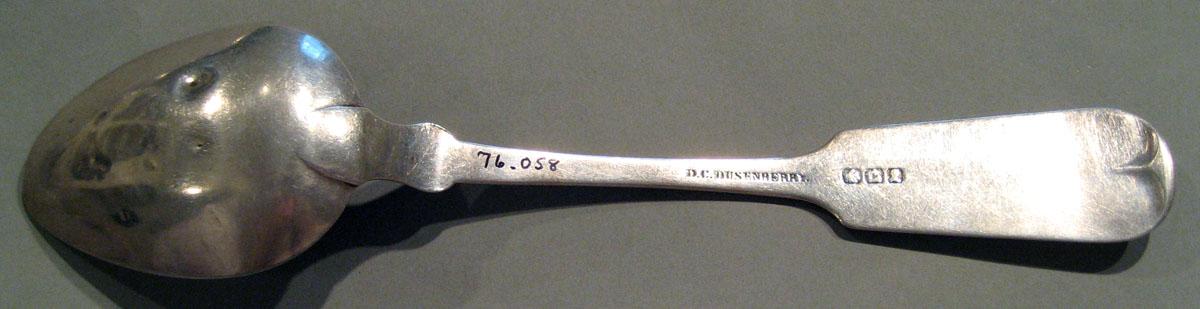 1998.0004.169 Silver Spoon underside