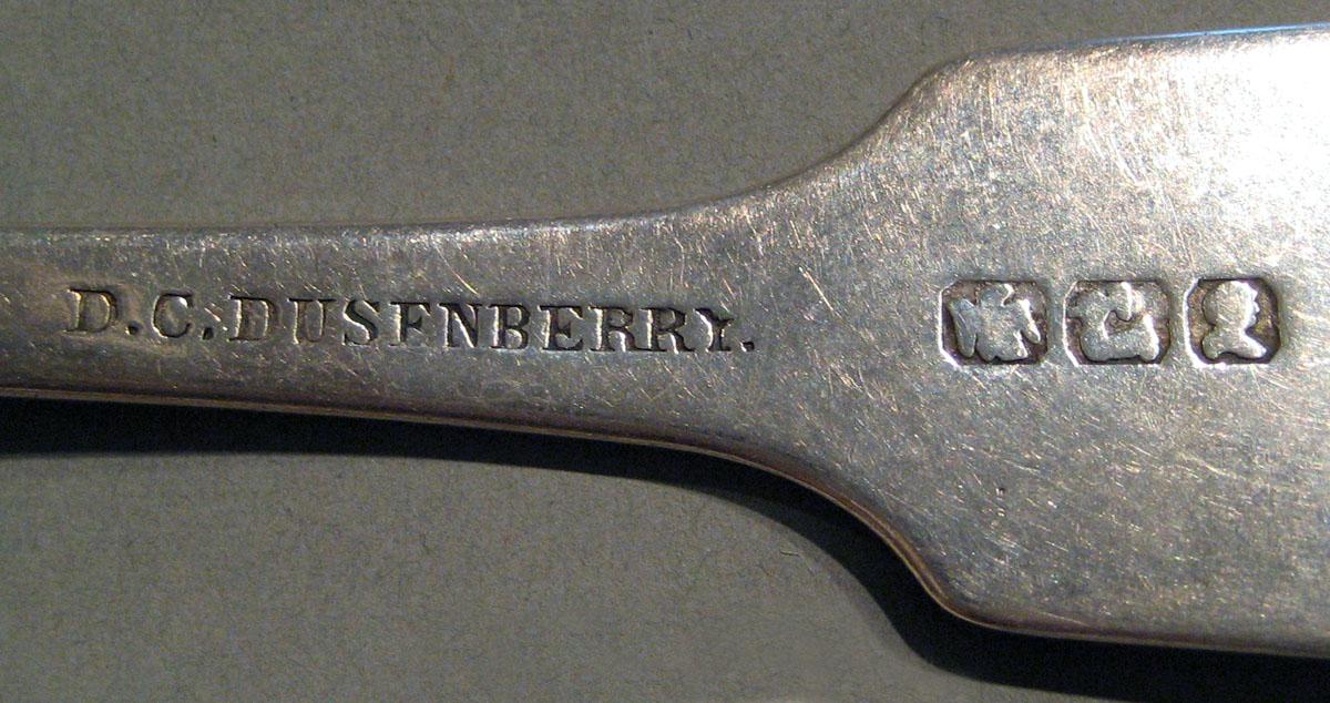 1998.0004.169 Silver Spoon marks