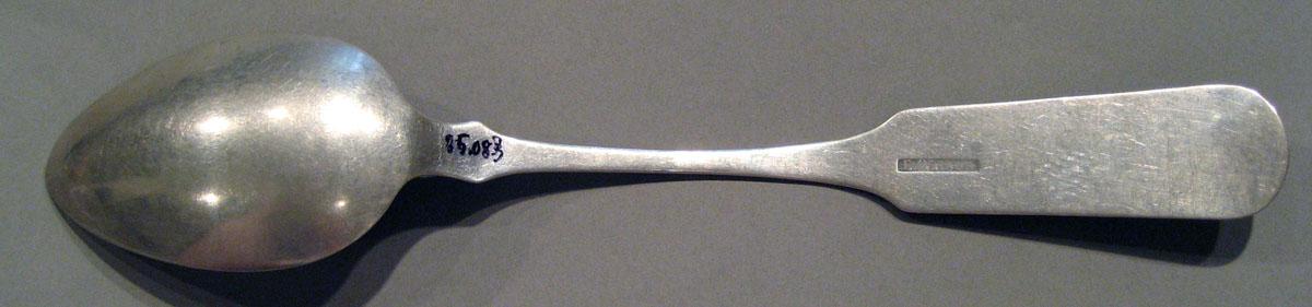 1998.0004.1700 Silver Spoon underside