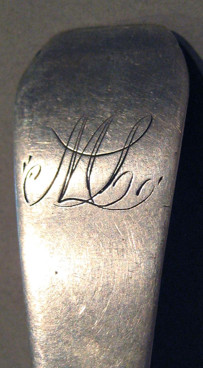 1998.0004.1703 Silver Spoon engraving