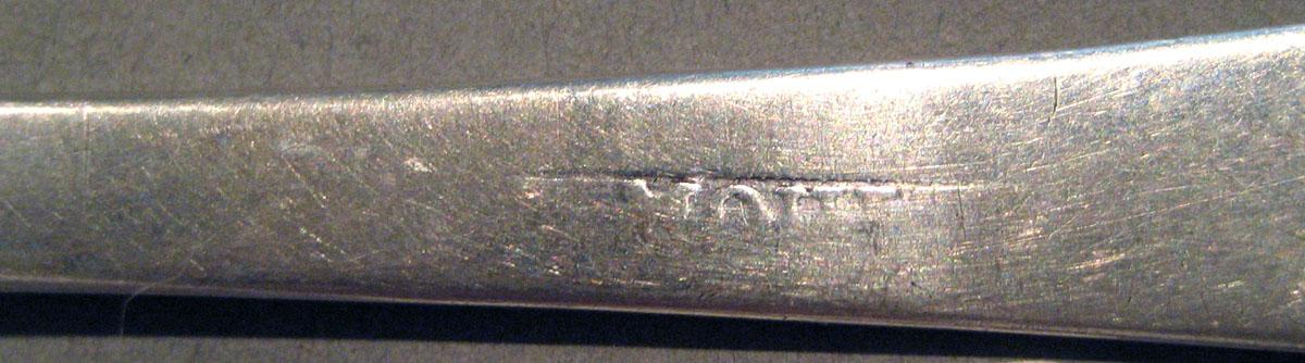 1998.0004.1703 Silver Spoon mark