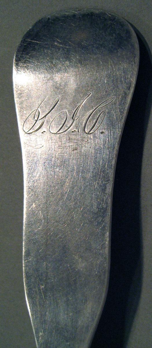 1998.0004.1706 Silver Spoon engraving