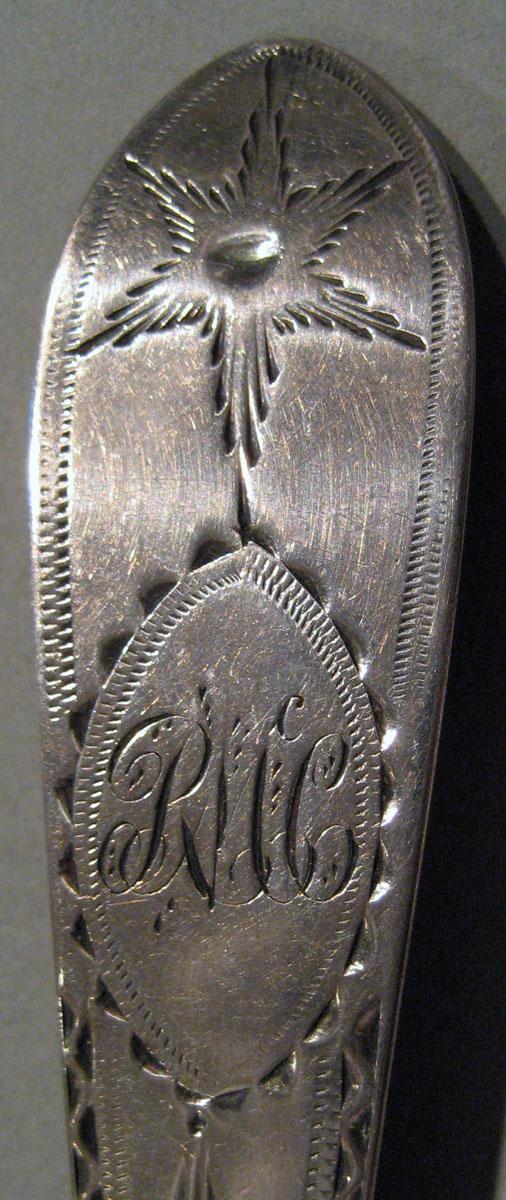 1998.0004.170 Silver Spoon engraving