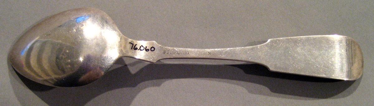 1998.0004.171 Silver Spoon underside