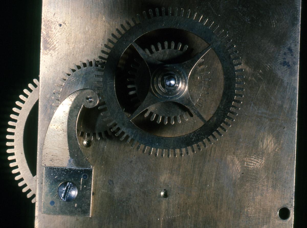 1958.0590 A, B Clock, Lighthouse clock (detail 1)