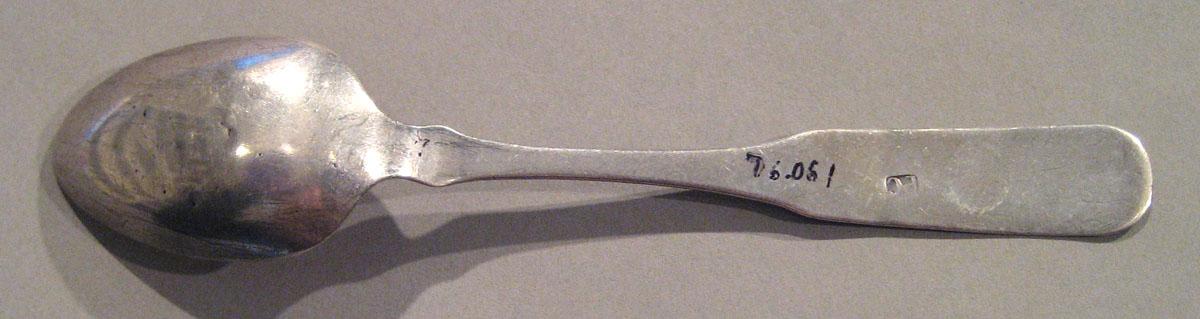 1998.0004.172 Silver Spoon underside