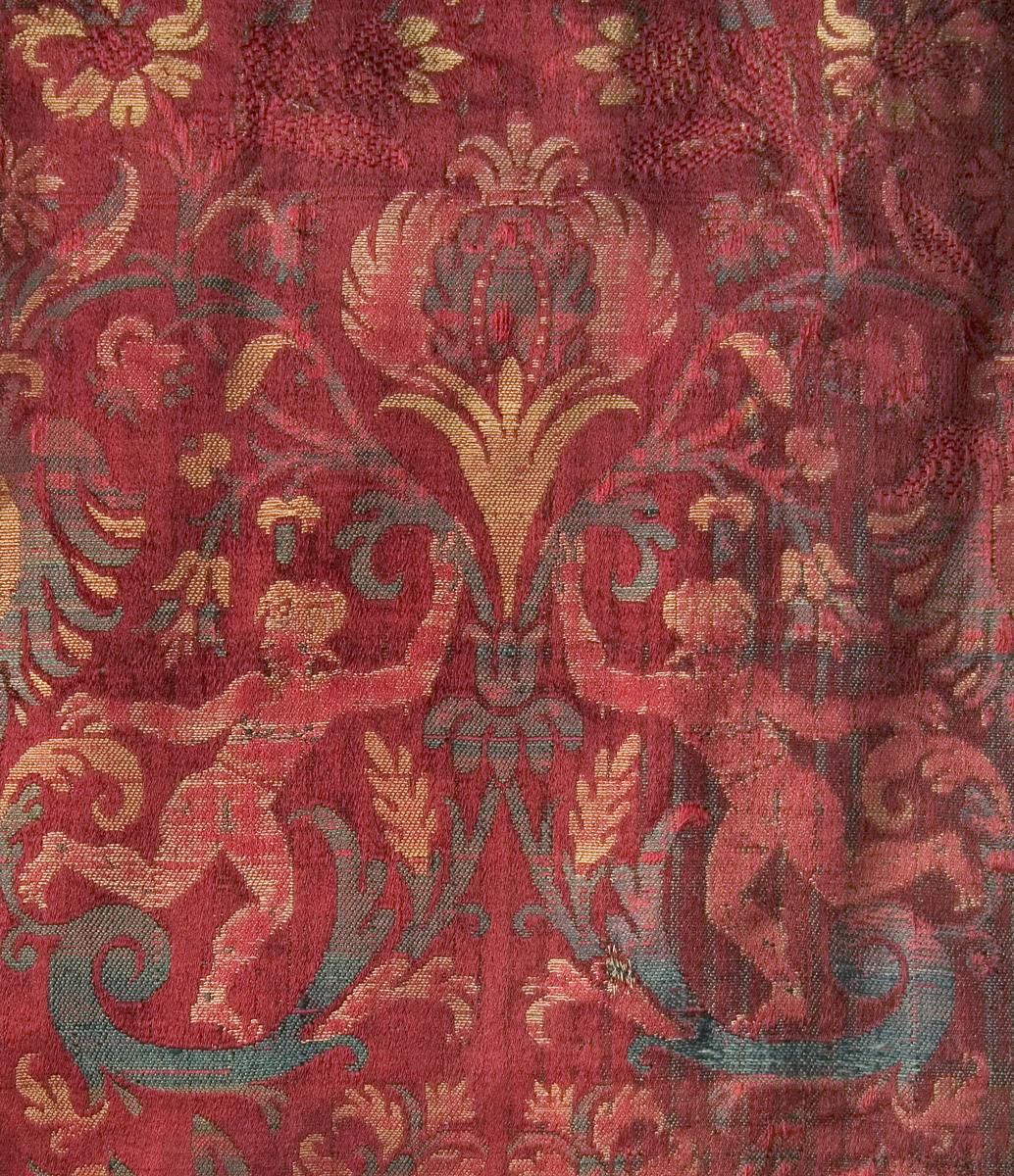 1952.0353.002 A Window Hanging, Curtain, Side Border Pattern Detail #2