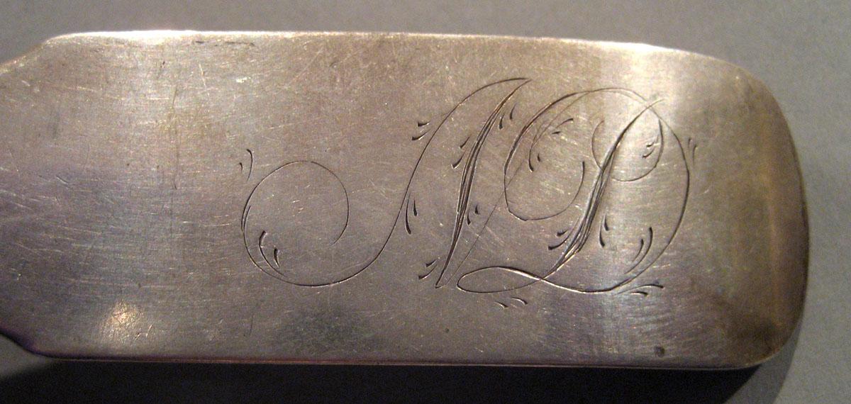 1998.0004.173 Silver Spoon engraving