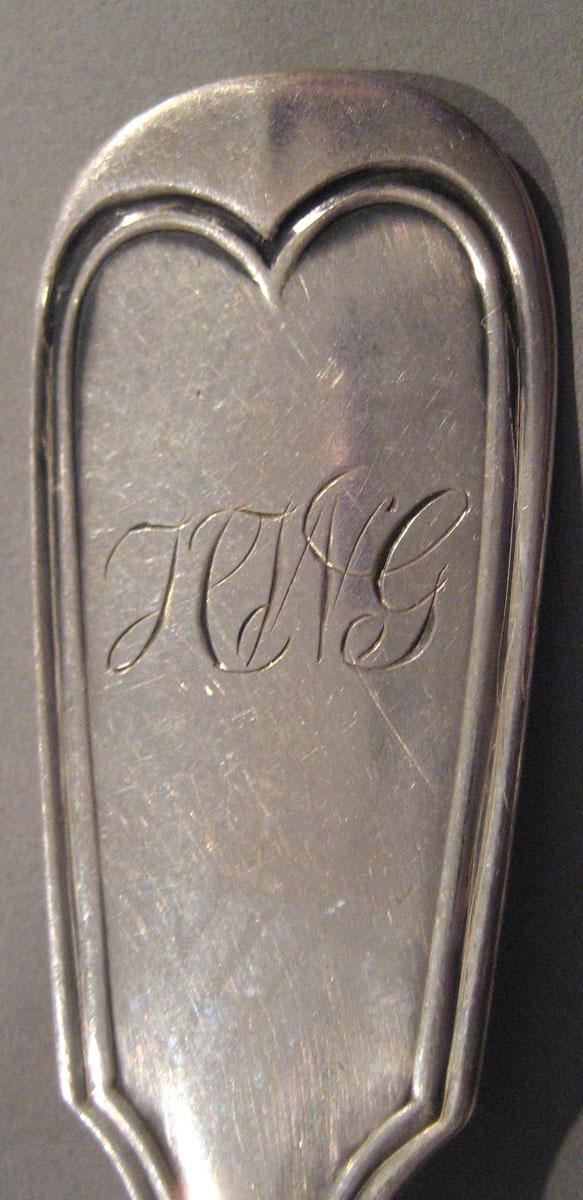 1998.0004.175 Silver Spoon engraving
