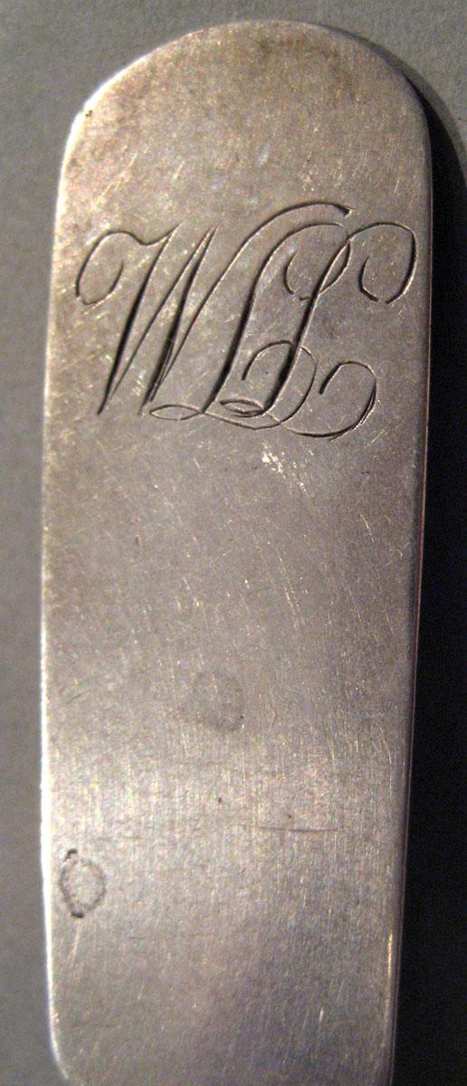 1998.0004.176.002 Silver Spoon engraving