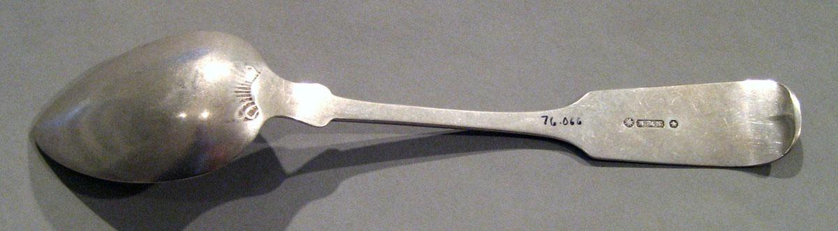 1998.0004.177 Silver Spoon underside