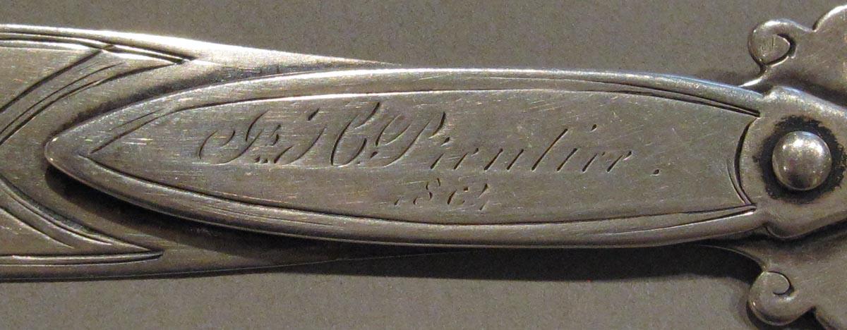 1998.0004.1829 letter opener engraving