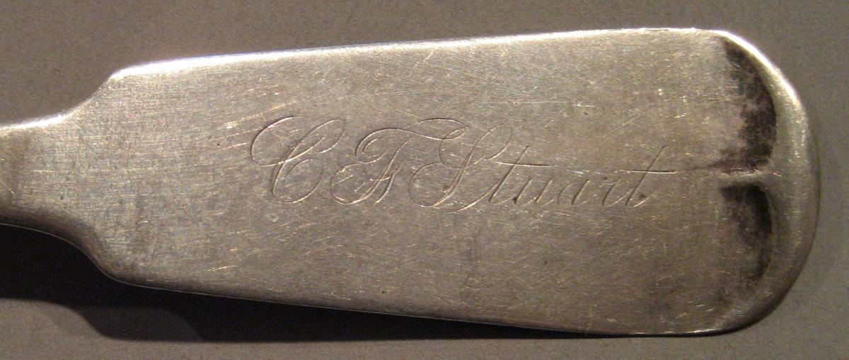 1998.0004.184 Silver Spoon engraving