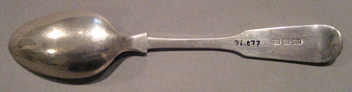 1998.0004.187 Silver Spoon underside