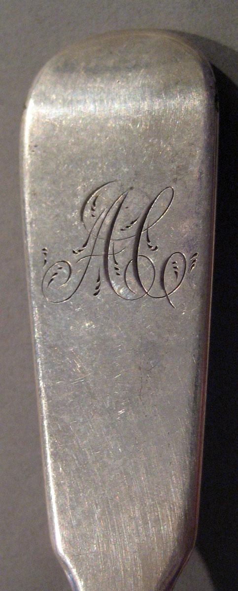 1998.0004.187 Silver Spoon engraving