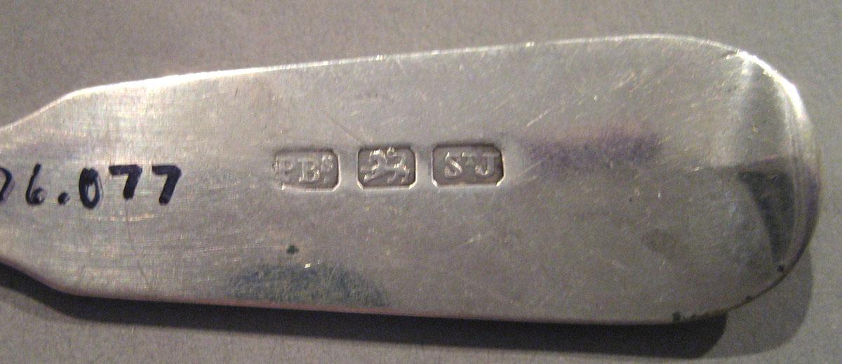 1998.0004.187 Silver Spoon mark