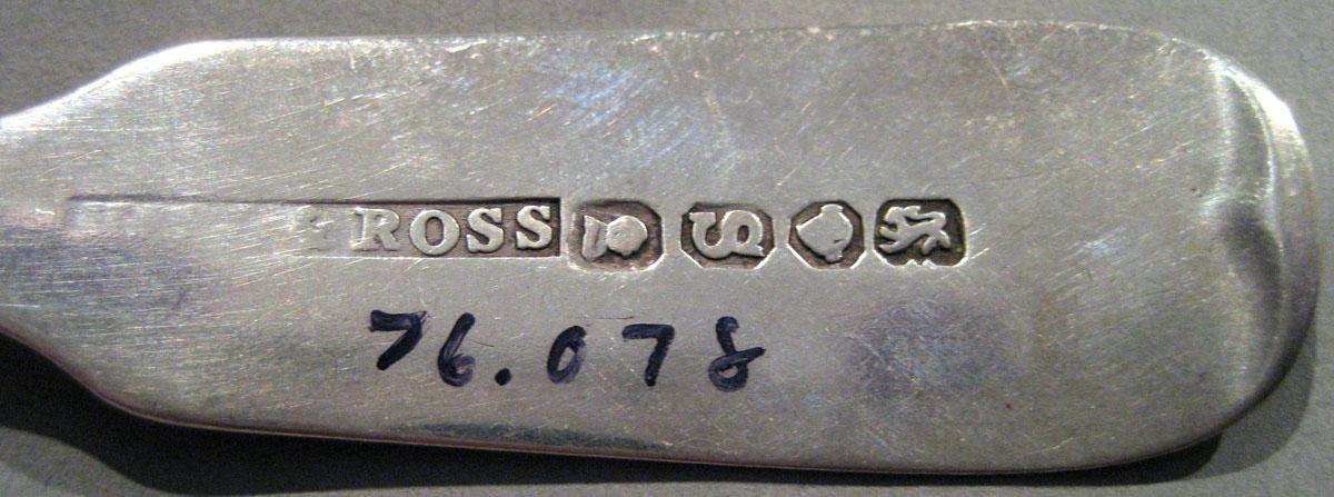 1998.0004.188 Silver Spoon mark
