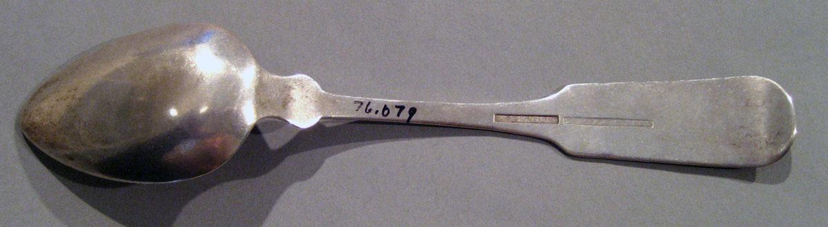 1998.0004.189 Silver Spoon underside