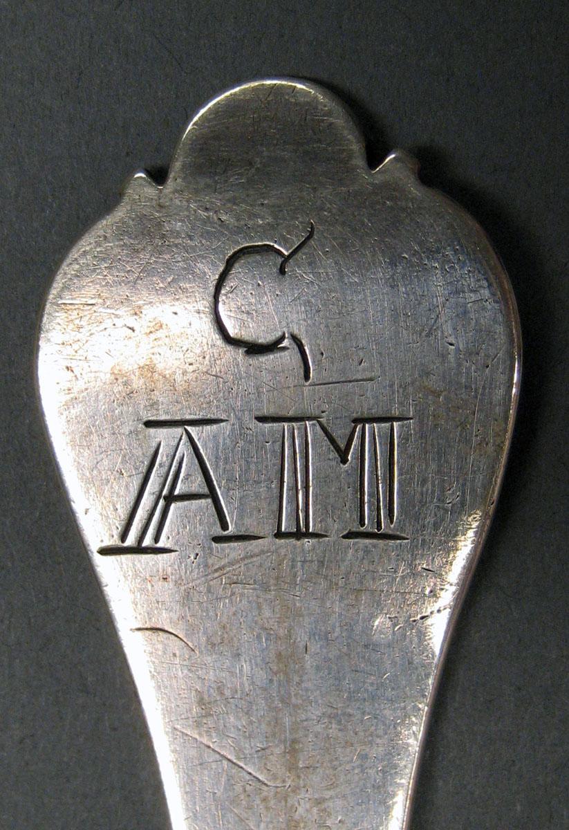 1998.0004.1907 Silver Spoon engraving
