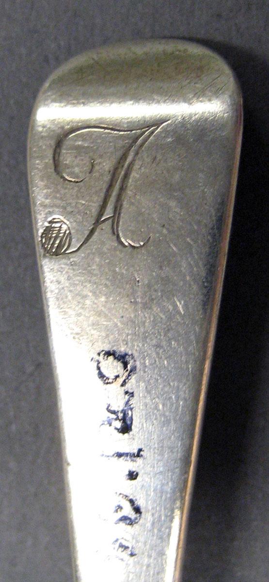 1998.0004.1908 Silver Spoon engraving