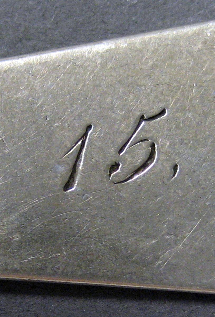 1998.0004.1909.002 Silver Spoon engraving underside