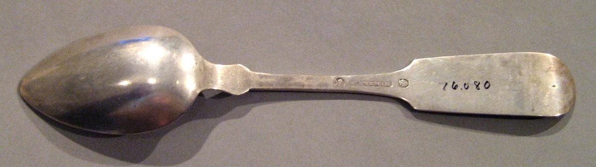 1998.0004.190 Silver Spoon underside