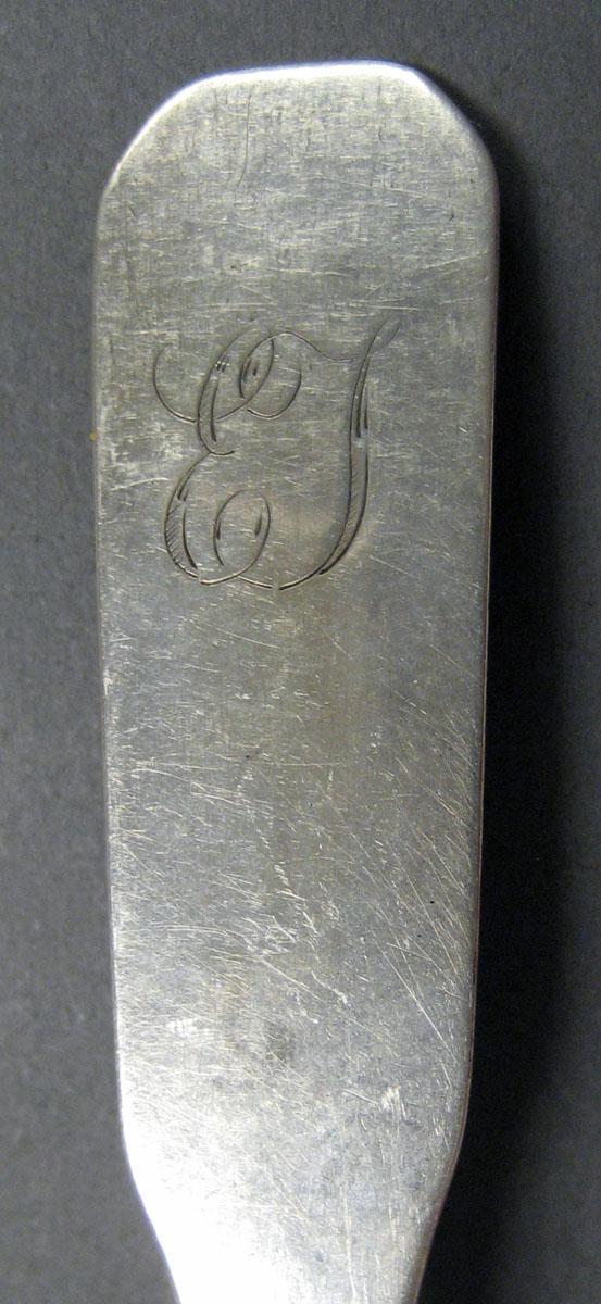 1998.0004.1912.002 Silver Spoon engraving