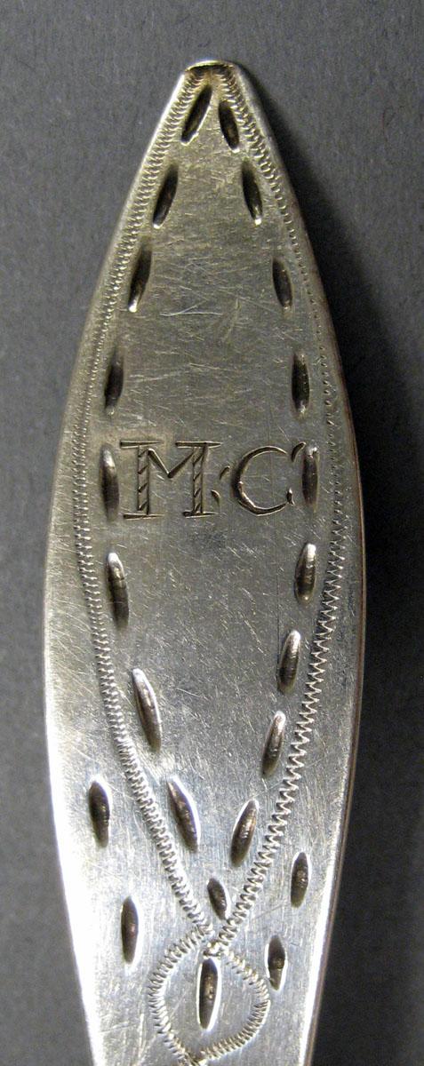 1998.0004.1913 Silver Spoon engraving