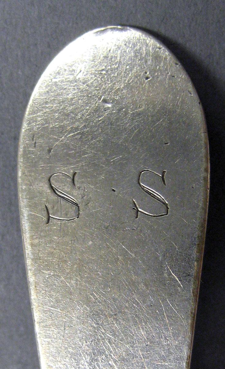 1998.0004.1914 Silver Spoon engraving