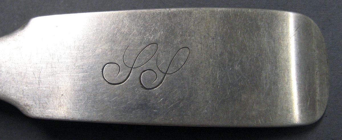 1998.0004.1916.001 Silver Spoon engraving